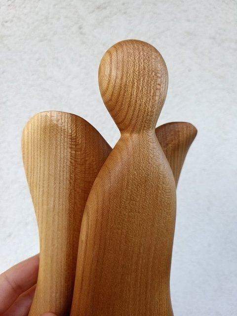 Anděl ze dřeva - velký > varianta Jilm