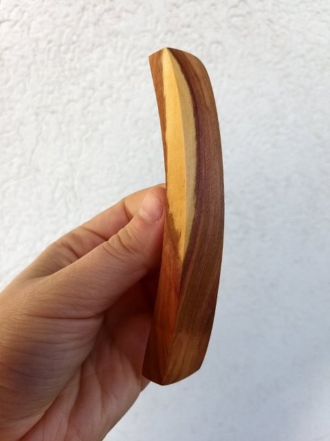 Dřevěná spona švestka > varianta tmavá