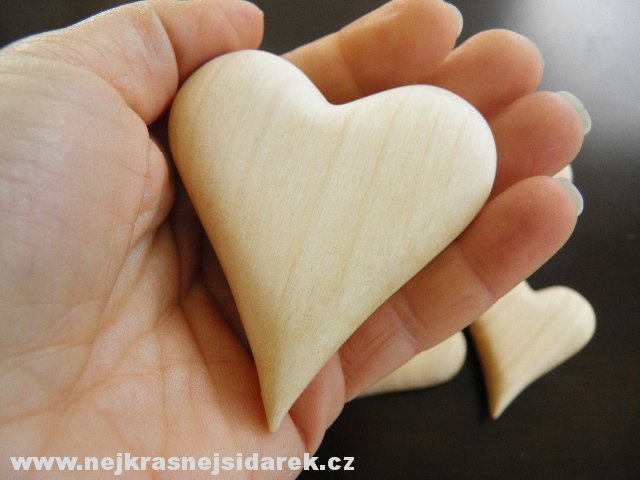 Srdíčko do ruky - TOPOL > varianta TOPOL > 6x6cm