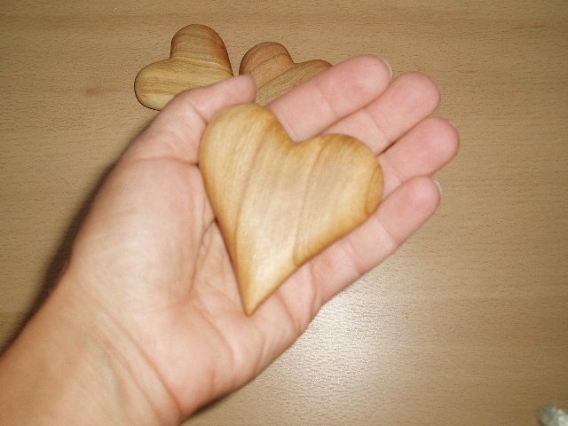 Srdíčko do ruky - TŘEŠEŇ > varianta TŘEŠEŇ > 6x6cm