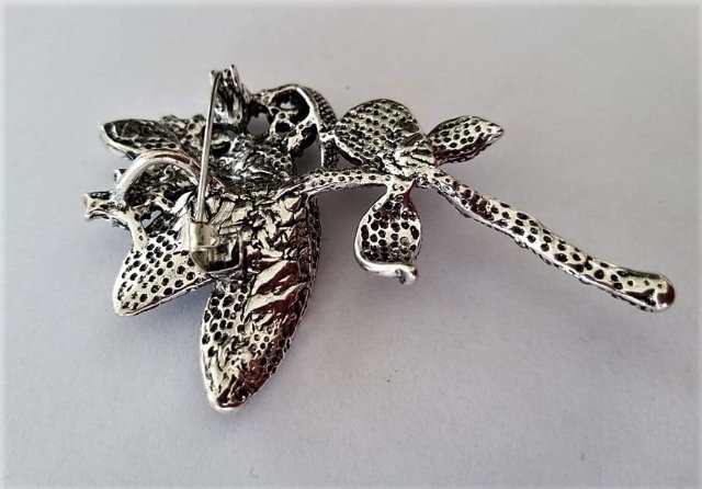 Brož s perletí > varianta Kytka