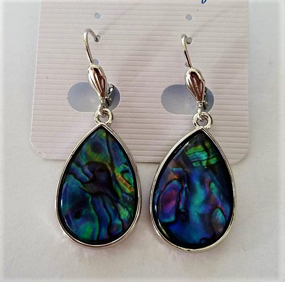 Náušnice z perleti > varianta Kapky