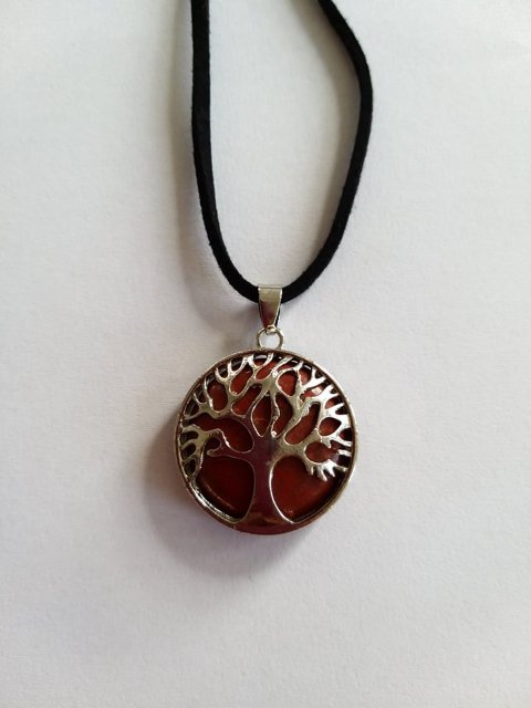 Náhrdelník strom života > varianta jaspis