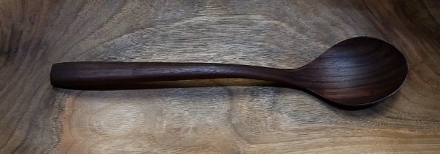 Ořešáková lžíce na jídlo > varianta Široký náhubek