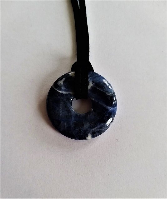 Donut ze sodalitu > varianta modro bílý