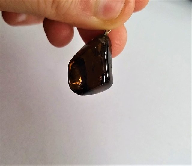 Záhněda - kamínek > varianta průhledný