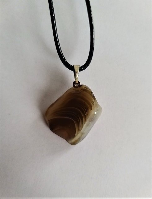 Achátový kamínek > varianta hnědý