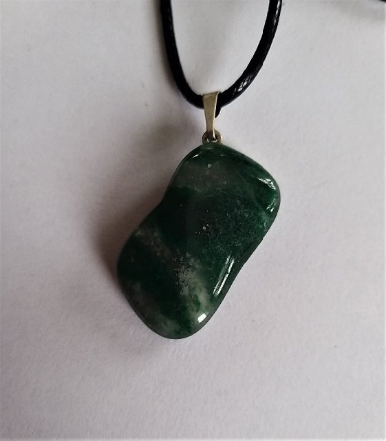 Achátový kamínek > varianta mechový