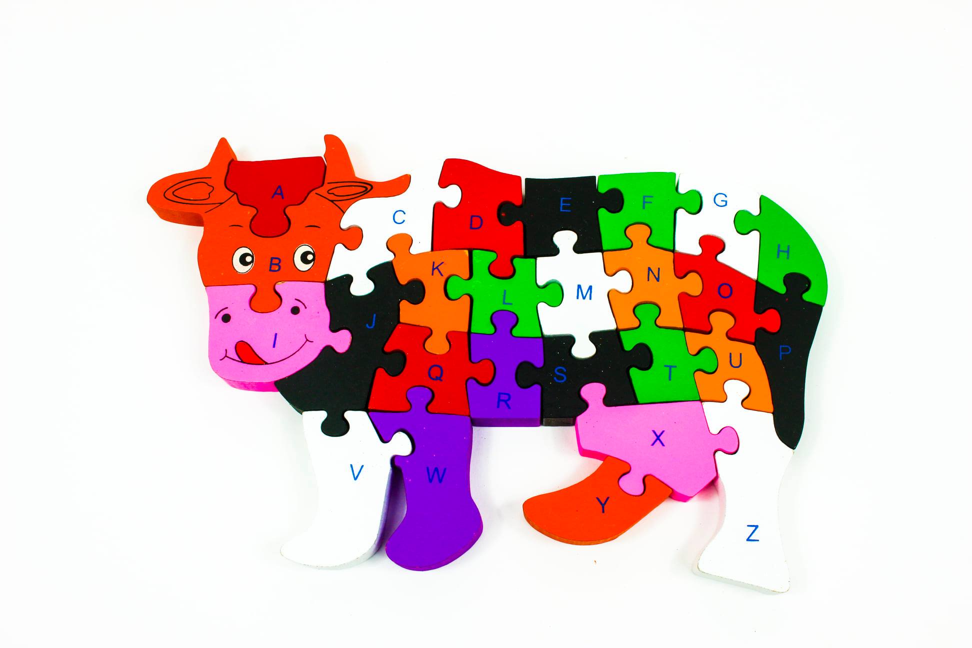 Puzzle > varianta Kráva