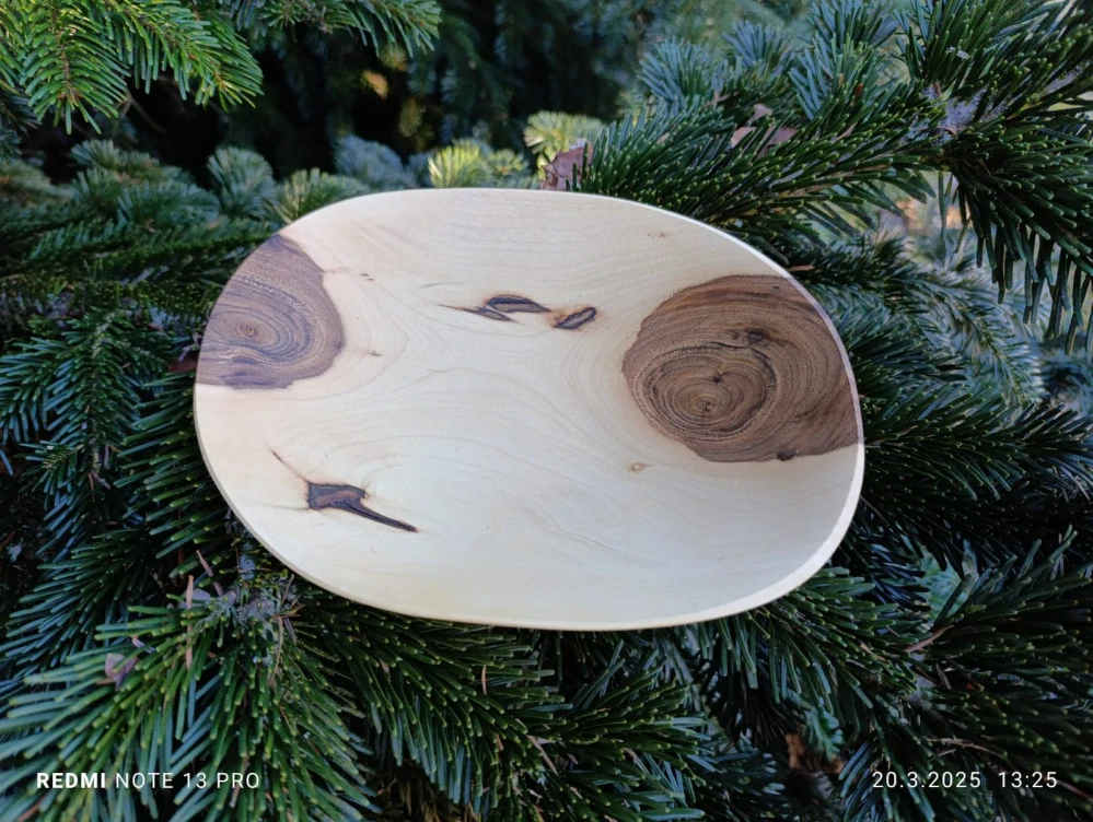 Dřevěná mísa - na teplé i studené potraviny