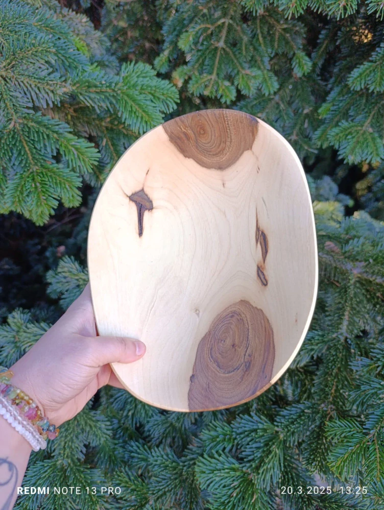 Dřevěná mísa - na teplé i studené potraviny