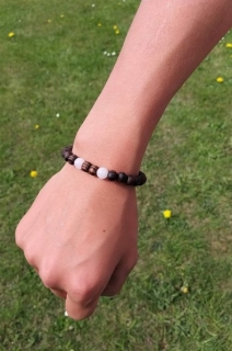 Náramek s růženínem > varianta Dámská a dětská