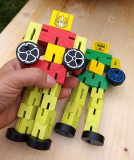 Transformers ze dřeva > varianta MIX