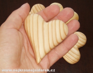 Srdíčko do ruky - Borovice > varianta Borovice > 6x6cm