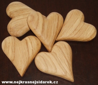 Srdíčko do ruky - DUB > varianta DUB > 6x6cm