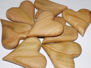 Srdíčko do ruky - TŘEŠEŇ > varianta TŘEŠEŇ > 6x6cm