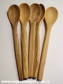 Dřevěná lžíce - Oliva - Na teplé pokrmy > varianta OLIVA > 21x4-3,5x1,5cm