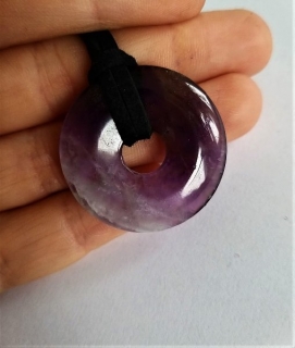 Donut z ametystu > varianta fialový